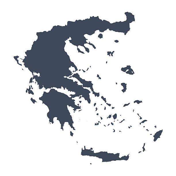 Map of Greece